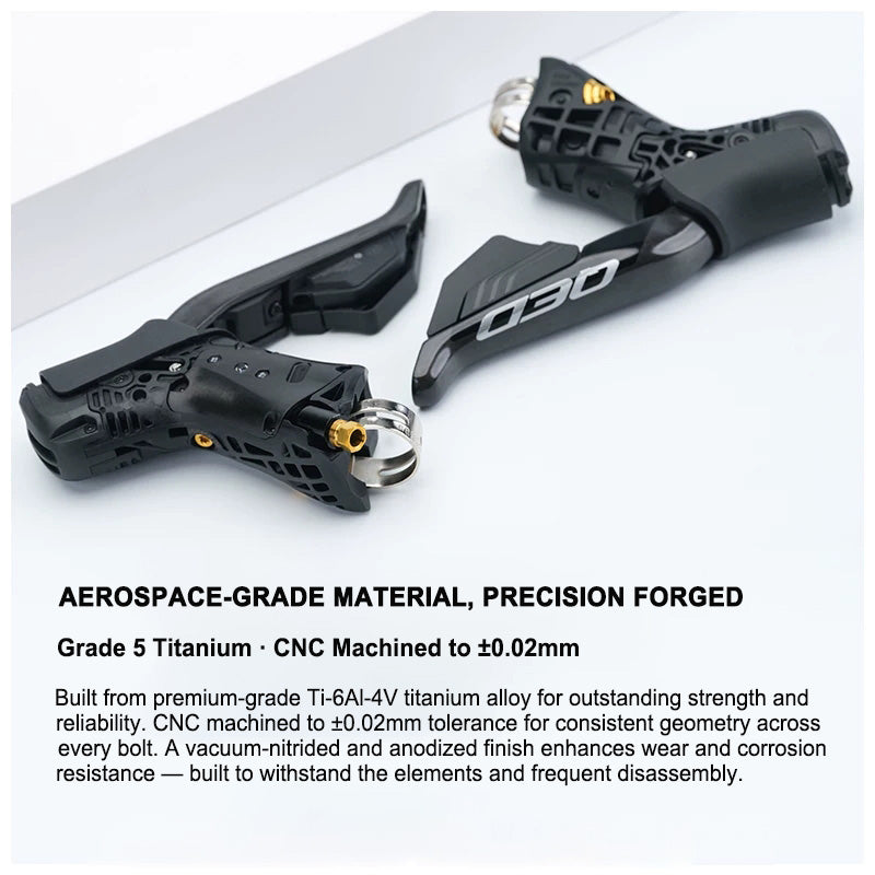 Grade 5 Titanium Bolt Kit for Magene QED Drivetrain Groupset