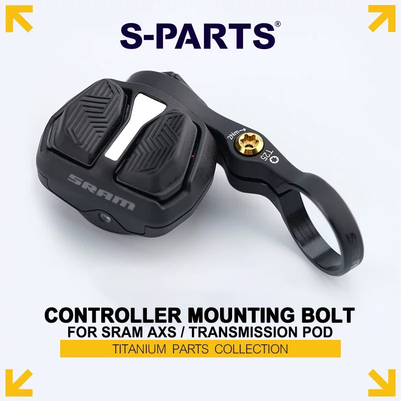 Grade 5 Titanium Bolt for SRAM AXS Pod Controller & Shifter Clamps