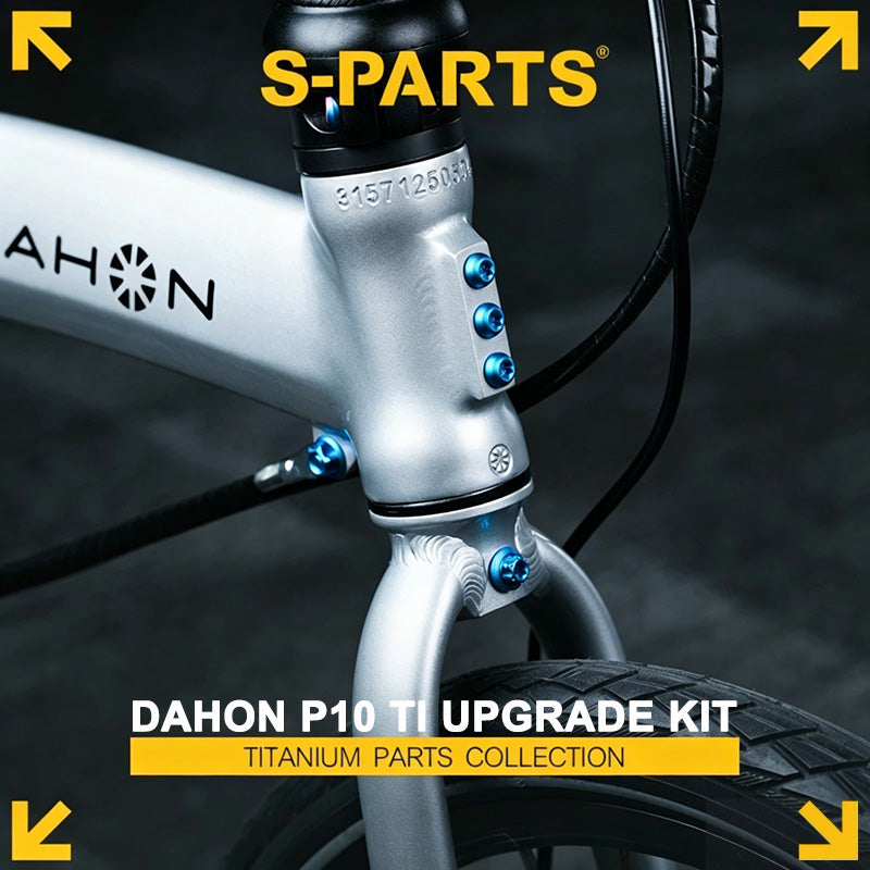 Grade 5 Titanium Bolts for DAHON P10 Folding Bike | CNC-Machined