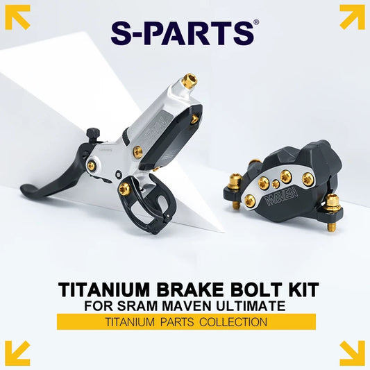 Grade 5 Titanium Brake Bolt Kit for SRAM MAVEN Ultimate | 38-Piece CNC