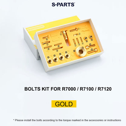 Grade 5 Titanium Mechanical Groupset Bolt Kit for Shimano 105 R7000 / R7100 / R7120 Derailleur (20PCS)