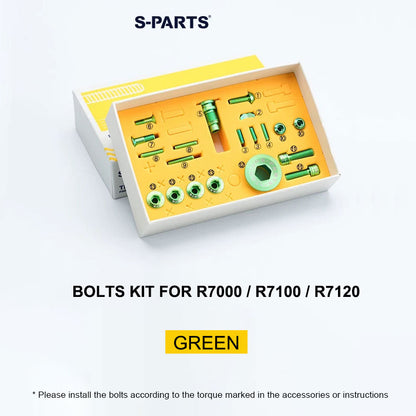Grade 5 Titanium Mechanical Groupset Bolt Kit for Shimano 105 R7000 / R7100 / R7120 Derailleur (20PCS)