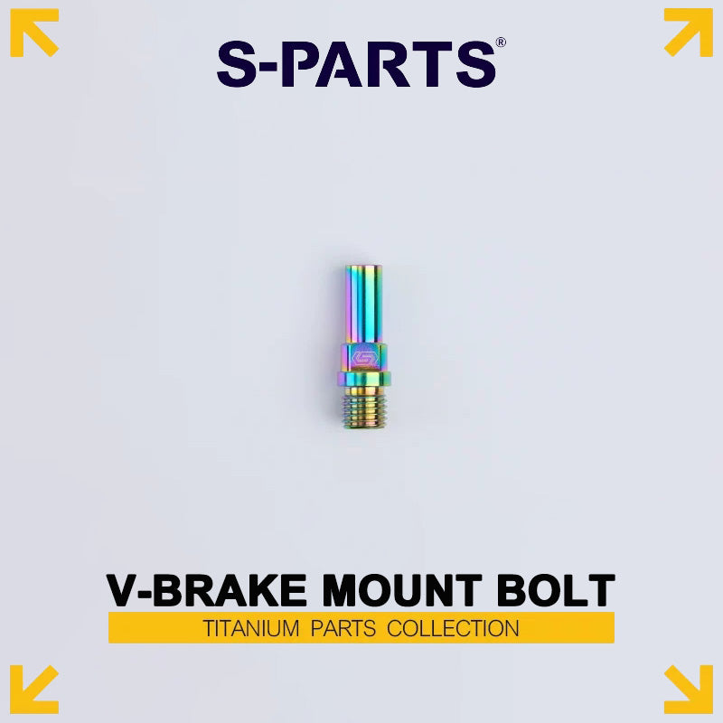 Grade 5 Titanium V-Brake Mount Bolt M10x1.25 for MTB