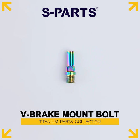 Grade 5 Titanium V-Brake Mount Bolt M10x1.25 for MTB