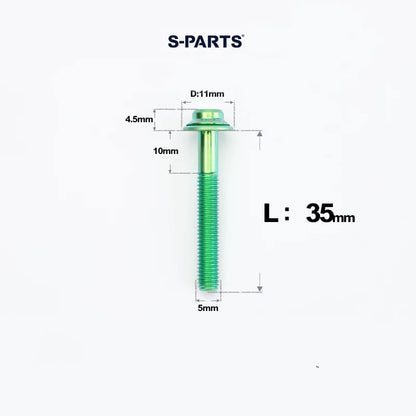 M5 Titanium Caliper Bolts for Shimano Flat Mount - R9270 / R8170 / R8070 / R7170