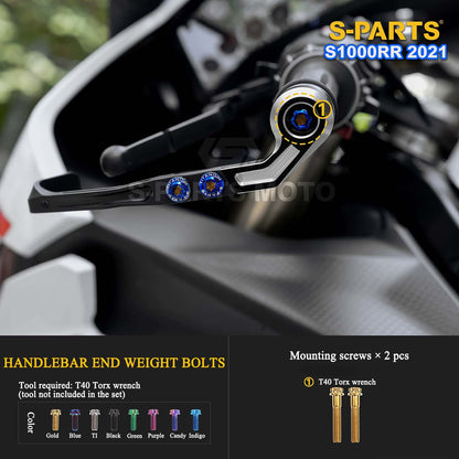 Grade 5 Titanium Bolts & Fasteners for 2021 BMW S1000RR