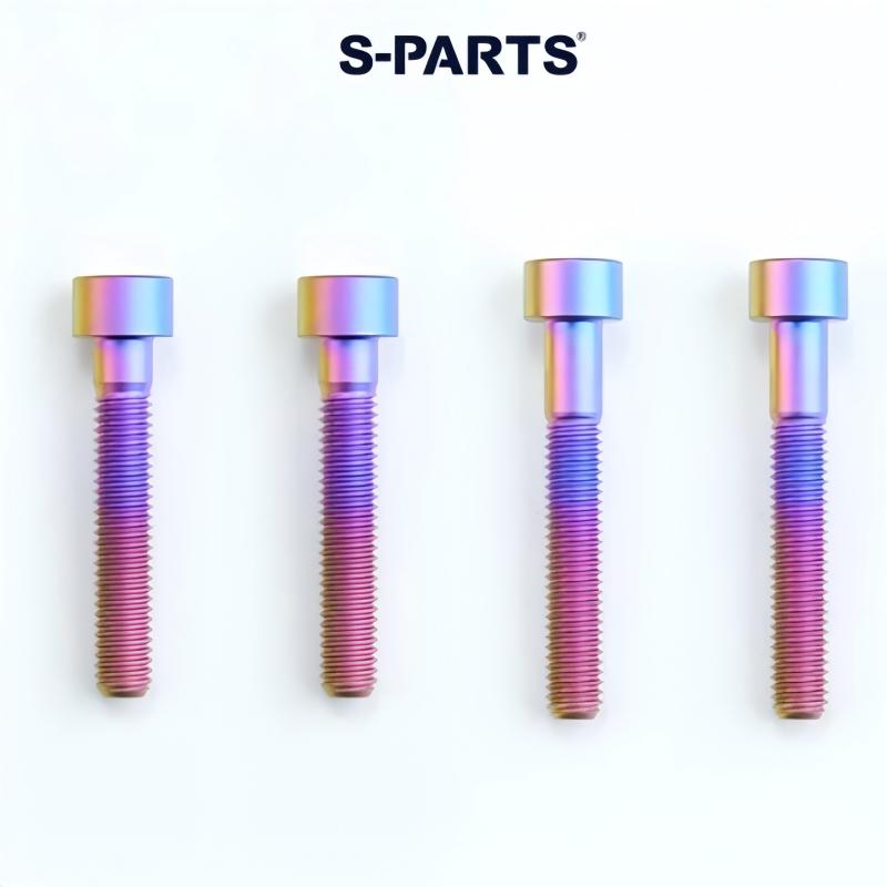 COLNAGO Y1RS Grade 5 Titanium Hardware Kit | Handlebar Bolts, Fork Steerer Expander, Thru Axle & More