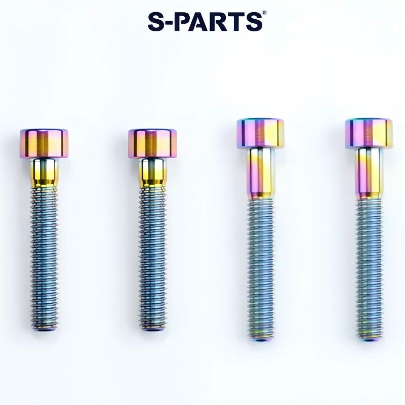 COLNAGO Y1RS Grade 5 Titanium Hardware Kit | Handlebar Bolts, Fork Steerer Expander, Thru Axle & More