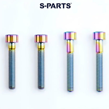 COLNAGO Y1RS Grade 5 Titanium Hardware Kit | Handlebar Bolts, Fork Steerer Expander, Thru Axle & More
