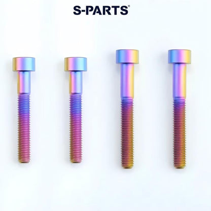 COLNAGO Y1RS Grade 5 Titanium Hardware Kit | Handlebar Bolts, Fork Steerer Expander, Thru Axle & More