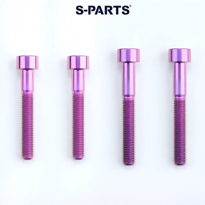 COLNAGO Y1RS Grade 5 Titanium Hardware Kit | Handlebar Bolts, Fork Steerer Expander, Thru Axle & More
