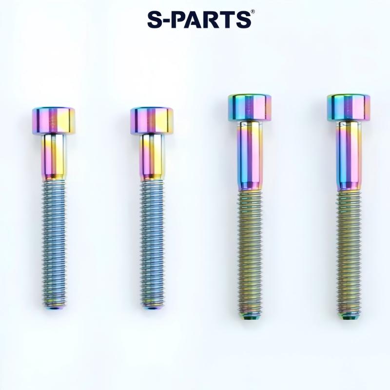 COLNAGO Y1RS Grade 5 Titanium Hardware Kit | Handlebar Bolts, Fork Steerer Expander, Thru Axle & More