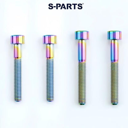 COLNAGO Y1RS Grade 5 Titanium Hardware Kit | Handlebar Bolts, Fork Steerer Expander, Thru Axle & More