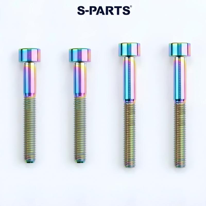 COLNAGO Y1RS Grade 5 Titanium Hardware Kit | Handlebar Bolts, Fork Steerer Expander, Thru Axle & More