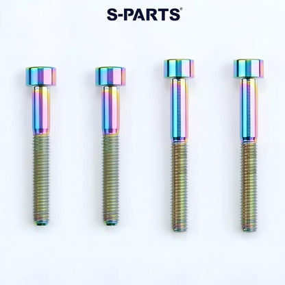 COLNAGO Y1RS Grade 5 Titanium Hardware Kit | Handlebar Bolts, Fork Steerer Expander, Thru Axle & More