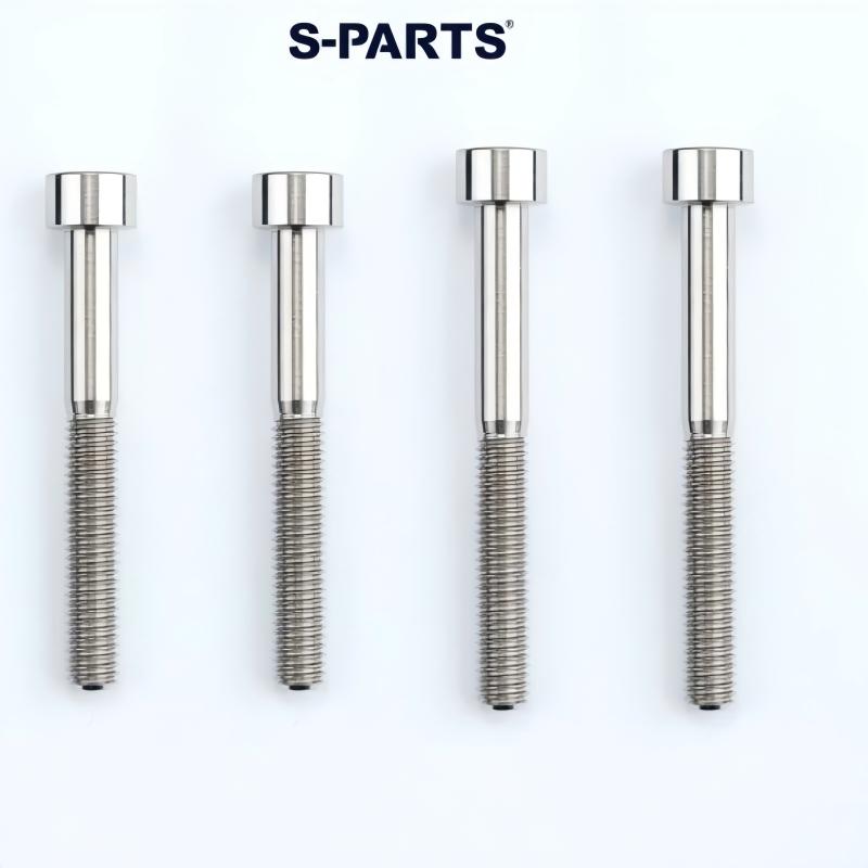 COLNAGO Y1RS Grade 5 Titanium Hardware Kit | Handlebar Bolts, Fork Steerer Expander, Thru Axle & More