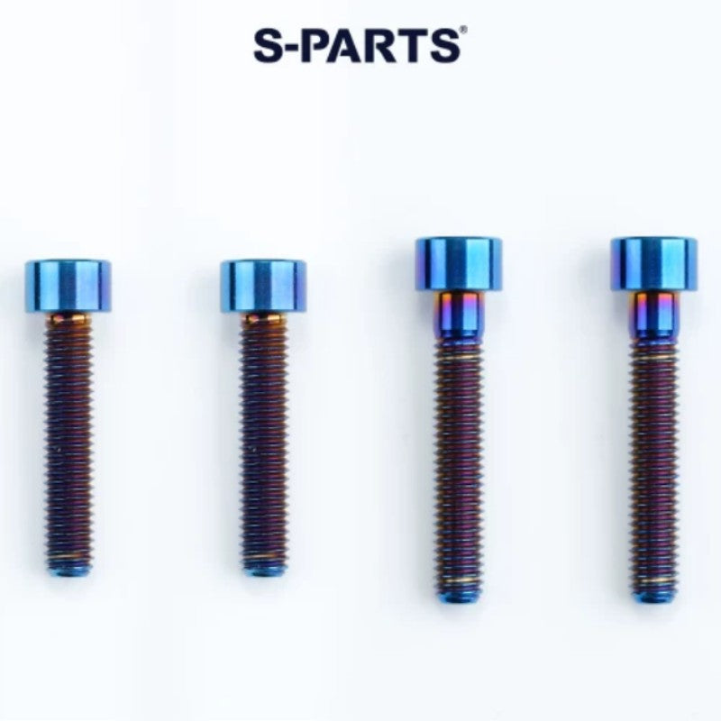 COLNAGO Y1RS Grade 5 Titanium Hardware Kit | Handlebar Bolts, Fork Steerer Expander, Thru Axle & More