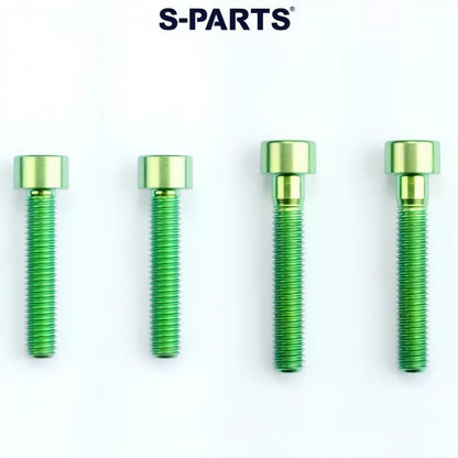 COLNAGO Y1RS Grade 5 Titanium Hardware Kit | Handlebar Bolts, Fork Steerer Expander, Thru Axle & More