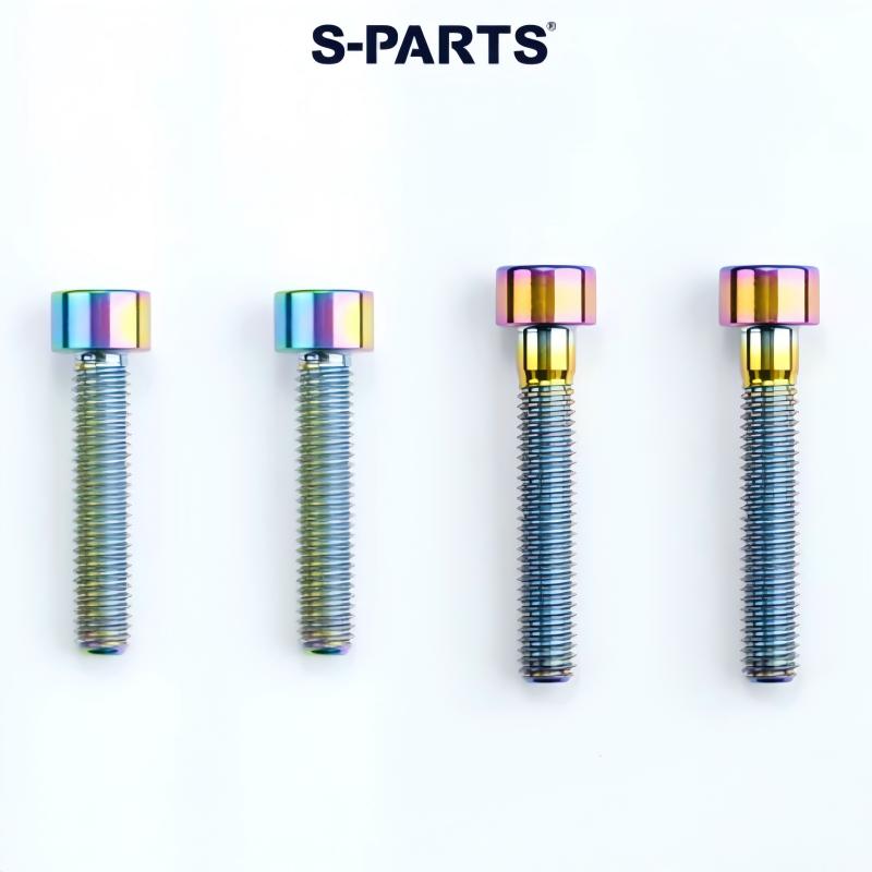 COLNAGO Y1RS Grade 5 Titanium Hardware Kit | Handlebar Bolts, Fork Steerer Expander, Thru Axle & More