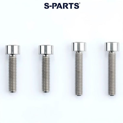 COLNAGO Y1RS Grade 5 Titanium Hardware Kit | Handlebar Bolts, Fork Steerer Expander, Thru Axle & More