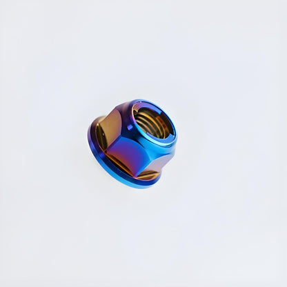 M8/M10/M12 Titanium Alloy Flanged Self-Locking Nuts