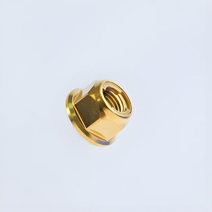 M8/M10/M12 Titanium Alloy Flanged Self-Locking Nuts