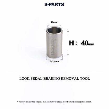 Grade 5 Titanium Pedal Axle & Parts for LOOK KEO 2 MAX