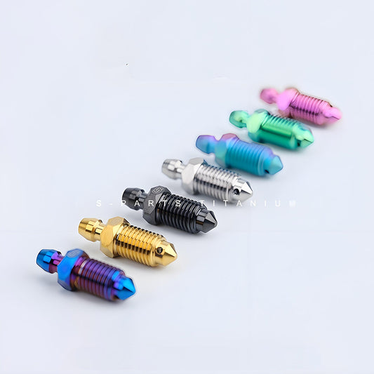 M10 x 15.5mm Titanium Bleeder Screw for Brembo RCS / RCS CC Master Cylinder
