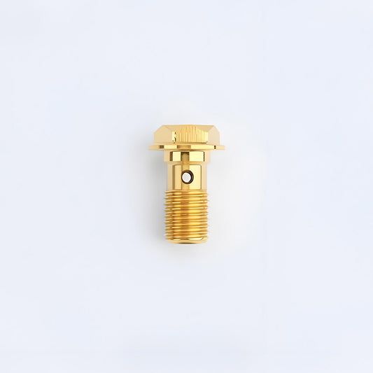 M10 x 19mm Titanium Single Banjo Bolt – 1.0mm for Brembo RCS / RCS Corsa Corta