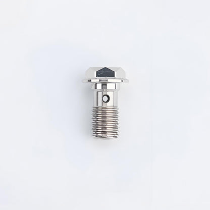 M10 x 19mm Titanium Single Banjo Bolt – 1.25mm Thread Pitch