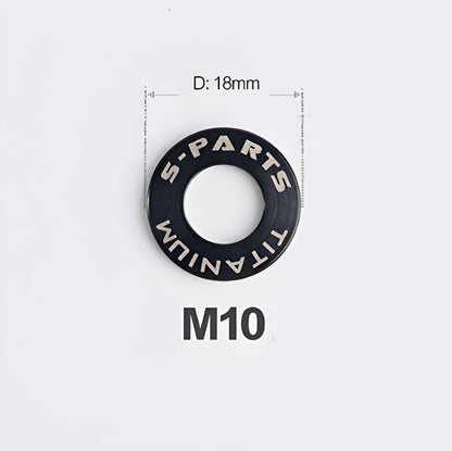 M6-M14 Titanium Washers for Motorcycle & Electric Scooters