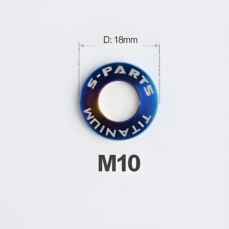 M6-M14 Titanium Washers for Motorcycle & Electric Scooters