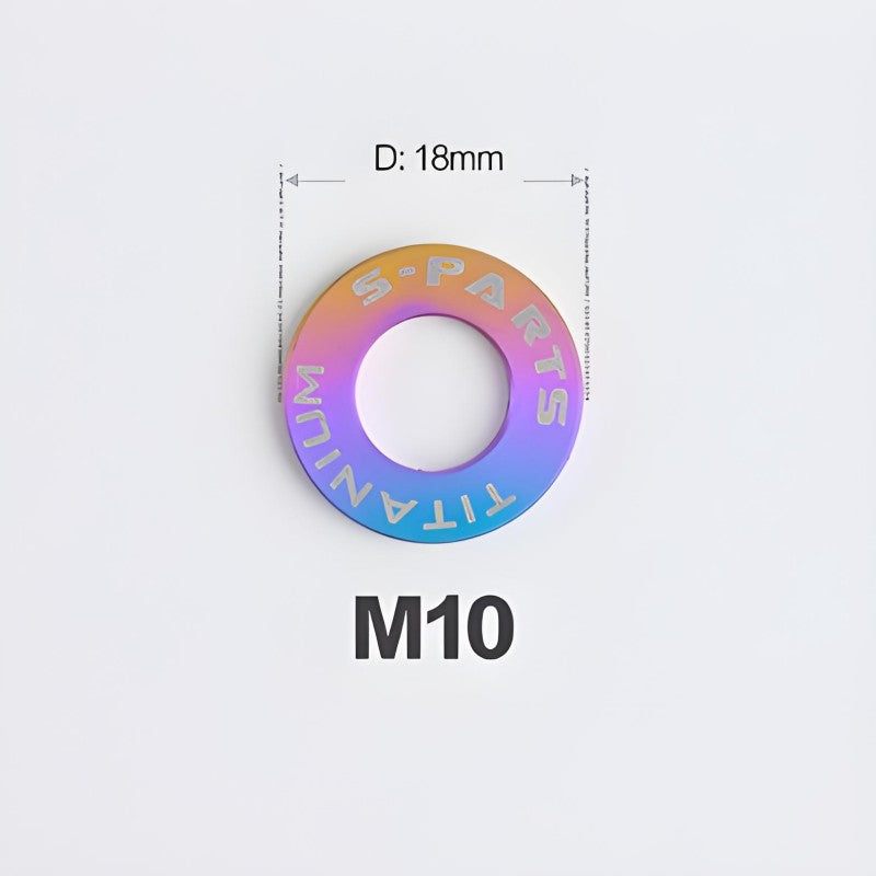 M6-M14 Titanium Washers for Motorcycle & Electric Scooters