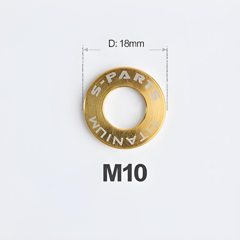 M6-M14 Titanium Washers for Motorcycle & Electric Scooters