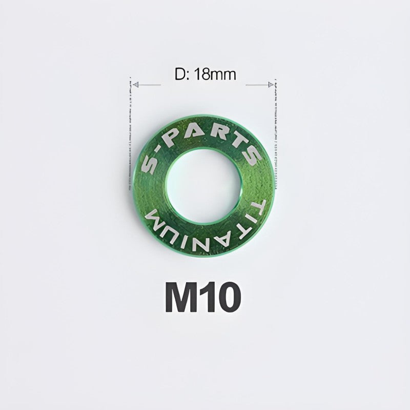 M6-M14 Titanium Washers for Motorcycle & Electric Scooters