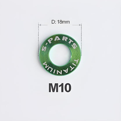 M6-M14 Titanium Washers for Motorcycle & Electric Scooters