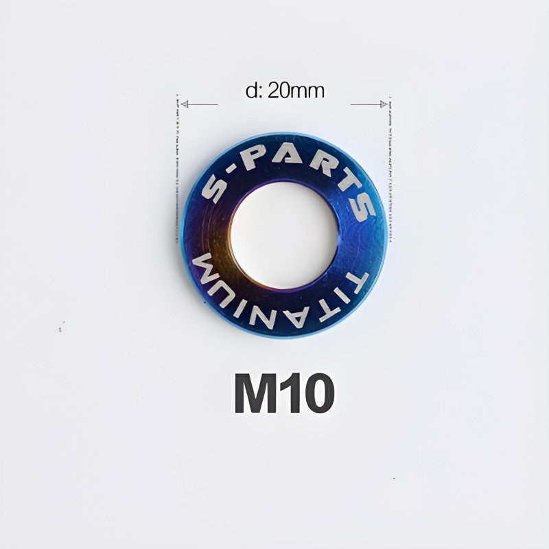 M6-M14 Titanium Washers for Motorcycle & Electric Scooters