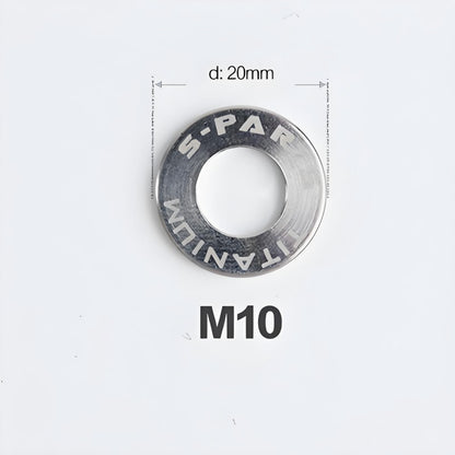 M6-M14 Titanium Washers for Motorcycle & Electric Scooters