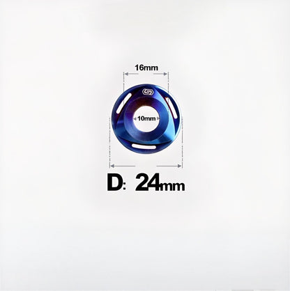 M6/M8/M10 Titanium Rotor Spacers for E-Scooter & Motorcycles