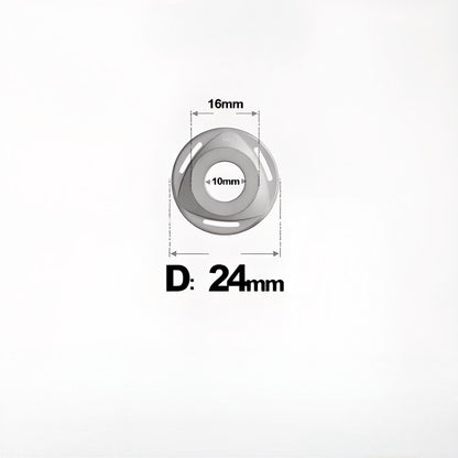 M6/M8/M10 Titanium Rotor Spacers for E-Scooter & Motorcycles