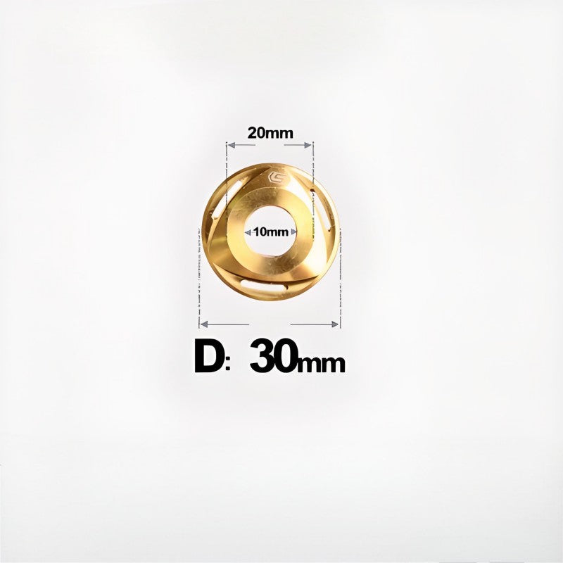 M6/M8/M10 Titanium Rotor Spacers for E-Scooter & Motorcycles