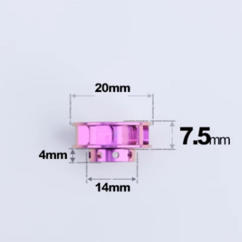 M10 Single-Sided Bush Washers for Motorcycle Caliper Upgrade