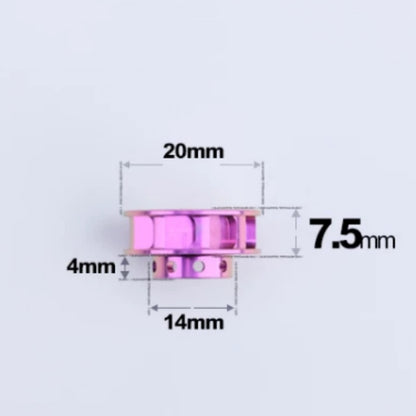 M10 Single-Sided Bush Washers for Motorcycle Caliper Upgrade