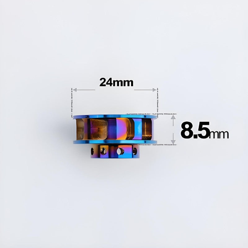 M10 Single-Sided Bush Washers for Motorcycle Caliper Upgrade