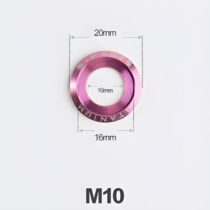 M4-M12 Titanium Washers for Motorcycle & Electric Scooters