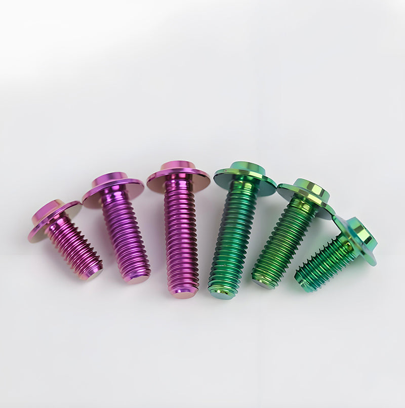 M10x20-65mm Titanium Torx Bolts with 1.5mm Pitch For Motorcycle
