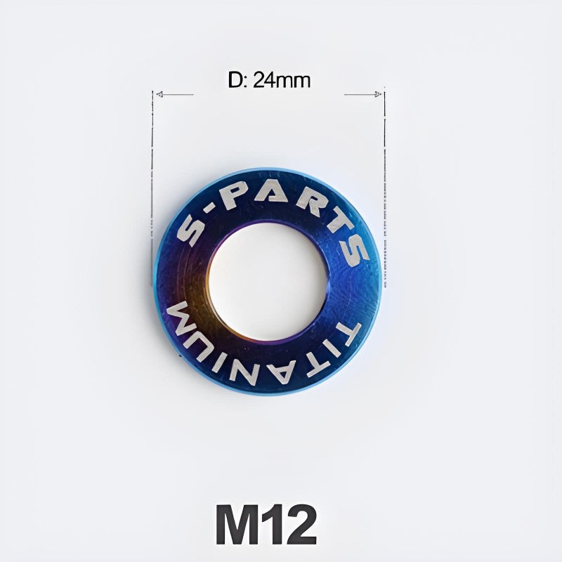 M6-M14 Titanium Washers for Motorcycle & Electric Scooters