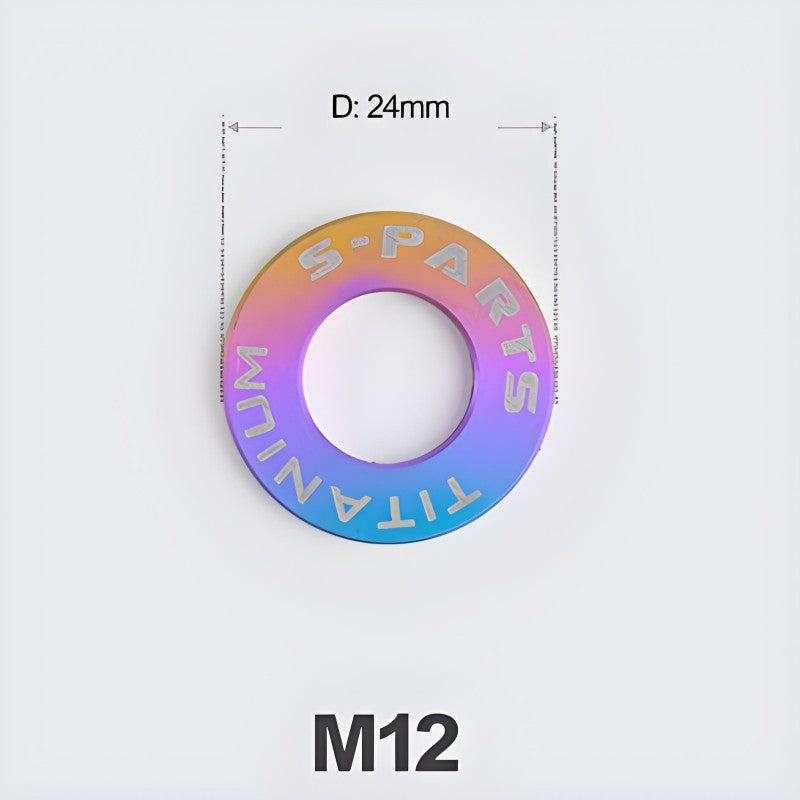 M6-M14 Titanium Washers for Motorcycle & Electric Scooters