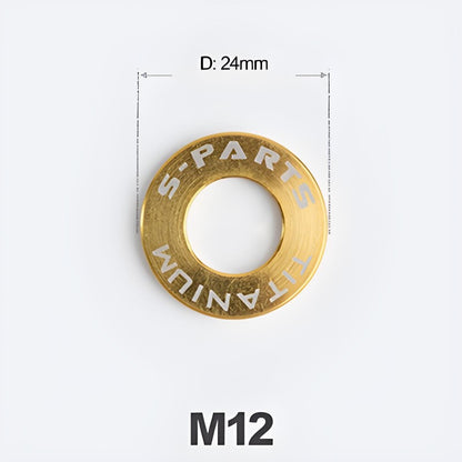 M6-M14 Titanium Washers for Motorcycle & Electric Scooters