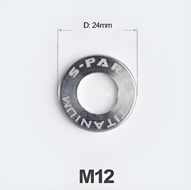 M6-M14 Titanium Washers for Motorcycle & Electric Scooters